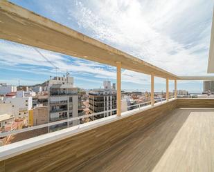 Terrace of Attic to rent in Alicante / Alacant  with Air Conditioner, Terrace and Balcony