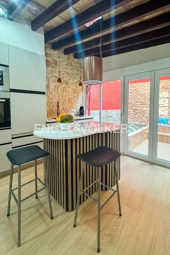 Cocina de Casa o chalet de alquiler en Bétera con Aire acondicionado, Calefacción y Jardín privado