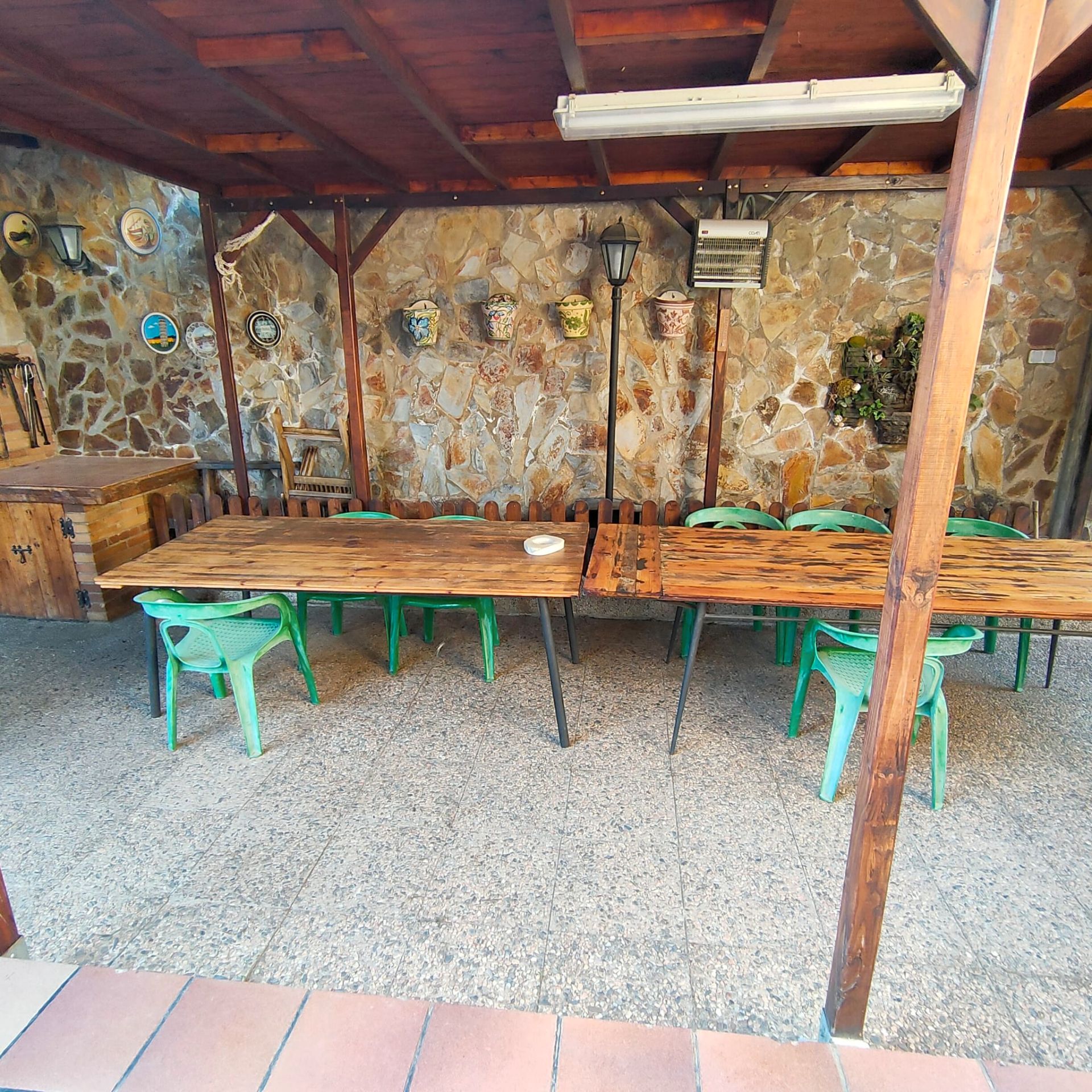 Terrassa de Casa o xalet en venda en Sant Fost de Campsentelles amb Calefacció, Jardí privat i Terrassa