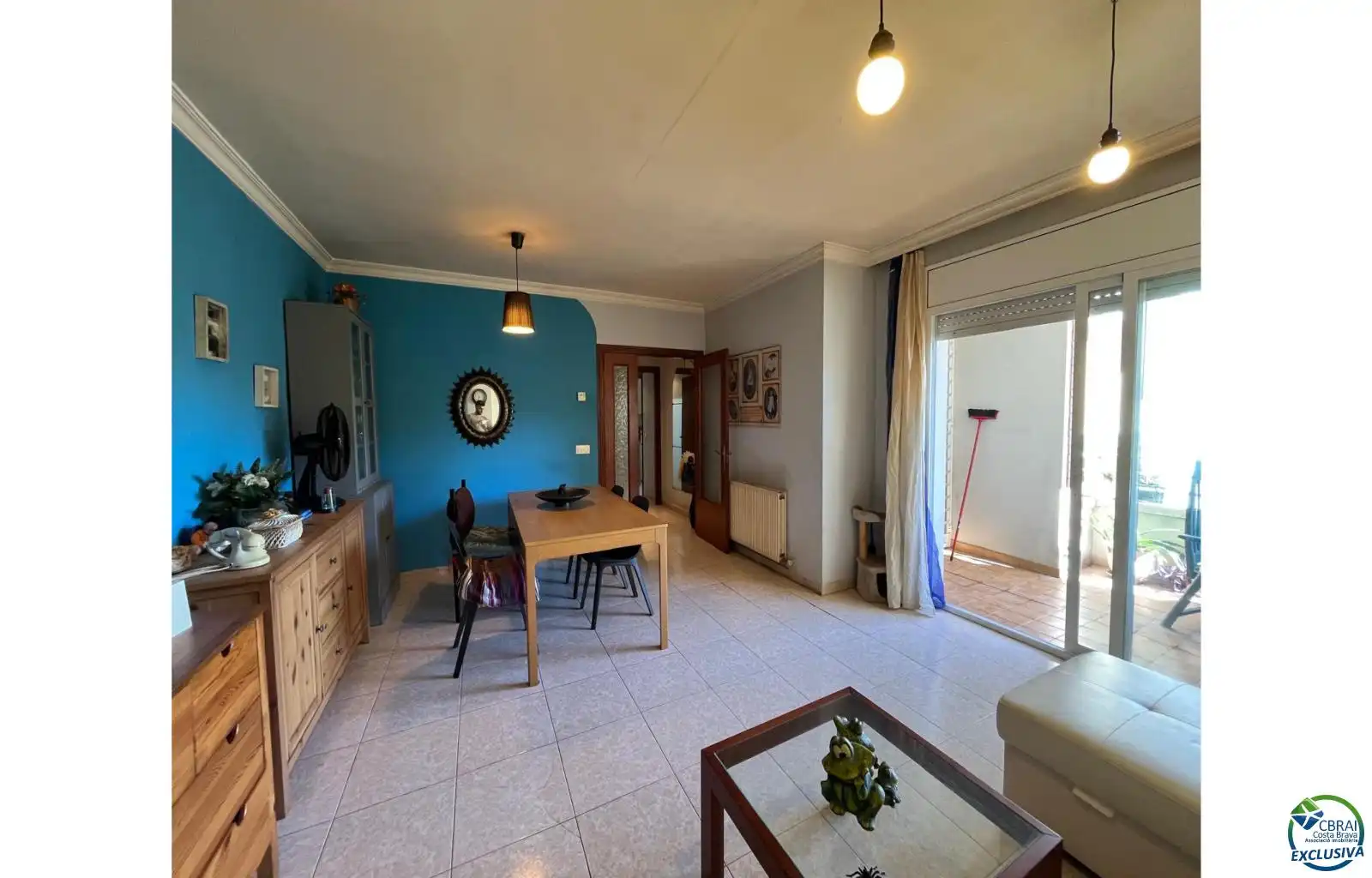 Sala de estar de Piso en venta en Figueres