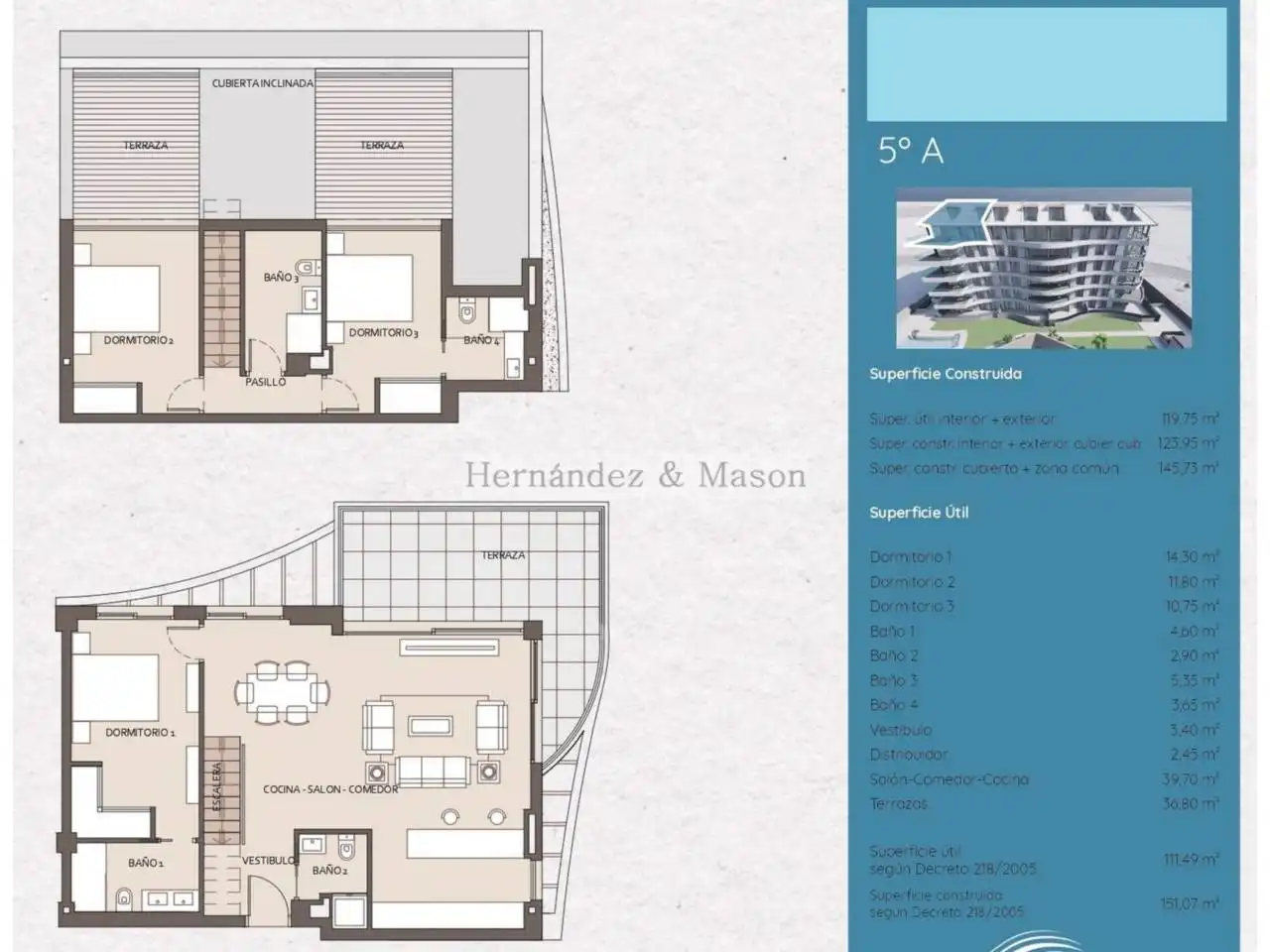 Penthouse mit Pool zum Verkauf in Torrequebrada, imagen 12