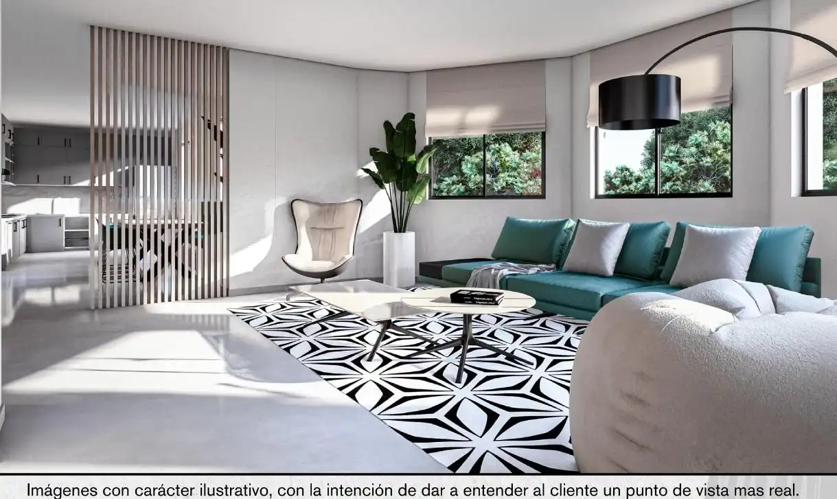 Sala de estar de Casa o chalet en venta en El Campello con Aire acondicionado, Calefacción y Jardín privado