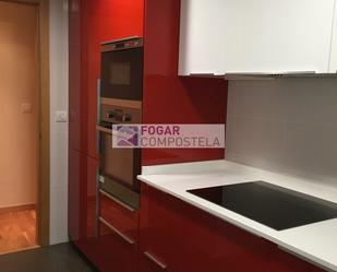 Kitchen of Flat to rent in Santiago de Compostela   with Furnished