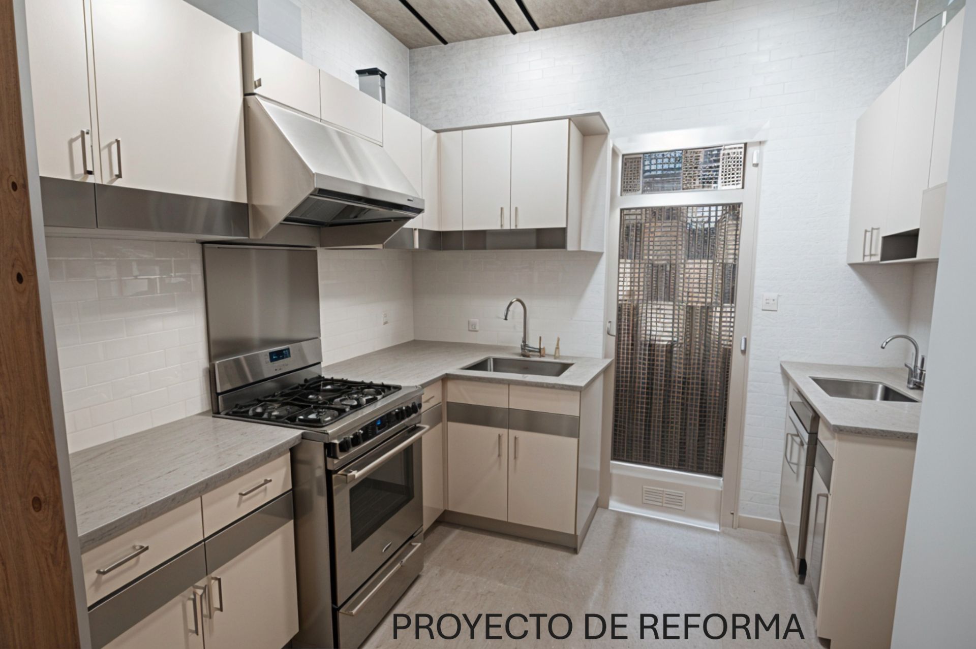 Kitchen of Flat for sale in  Barcelona Capital  with Heating, Furnished and Oven