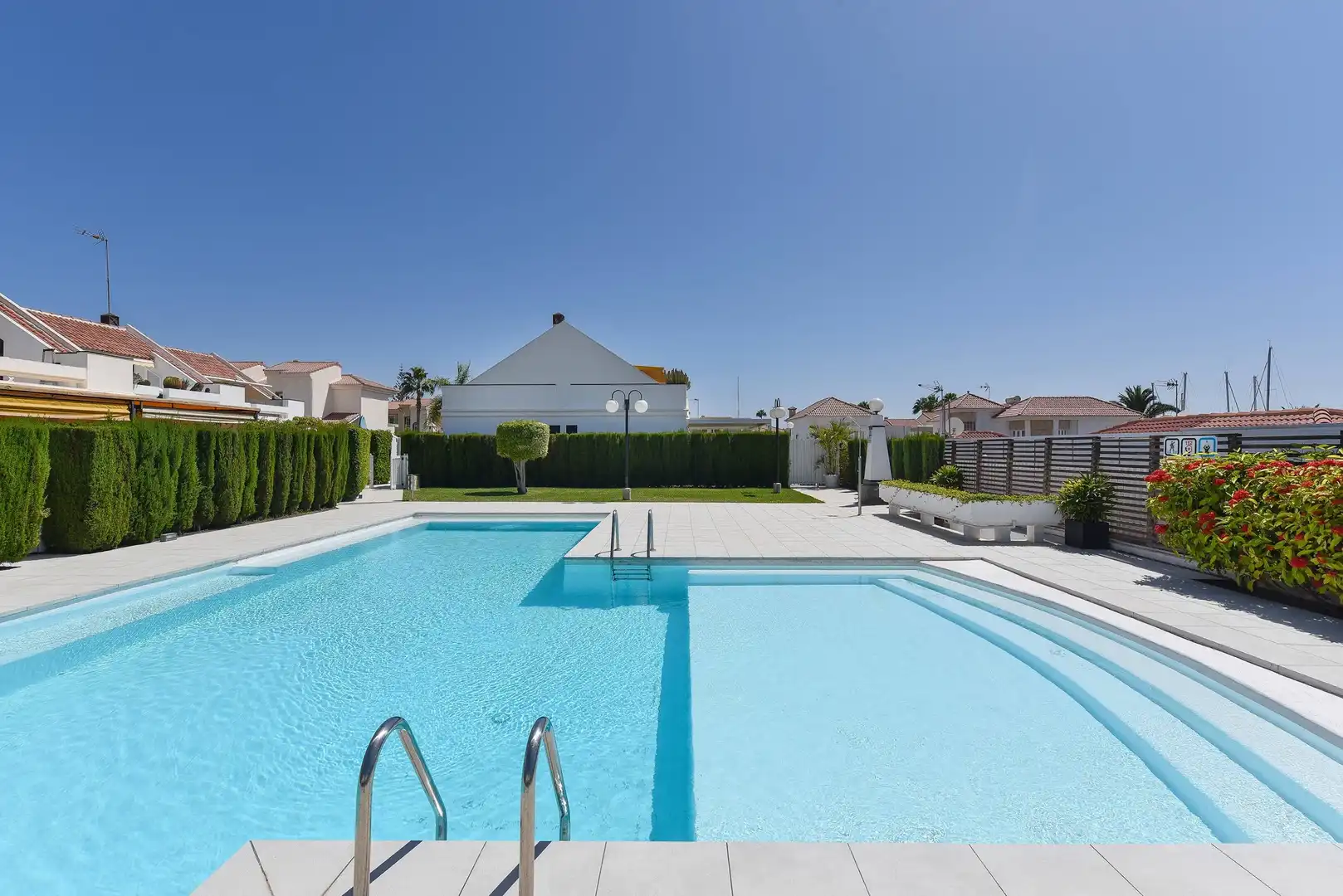 Schwimmbecken von Haus oder Chalet zur Miete in San Bartolomé de Tirajana mit Gemeinschaftspool