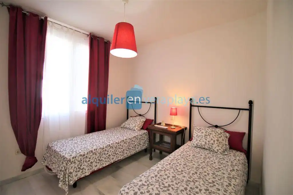 Dormitori de Casa o xalet de lloguer en Vera amb Aire condicionat i Terrassa