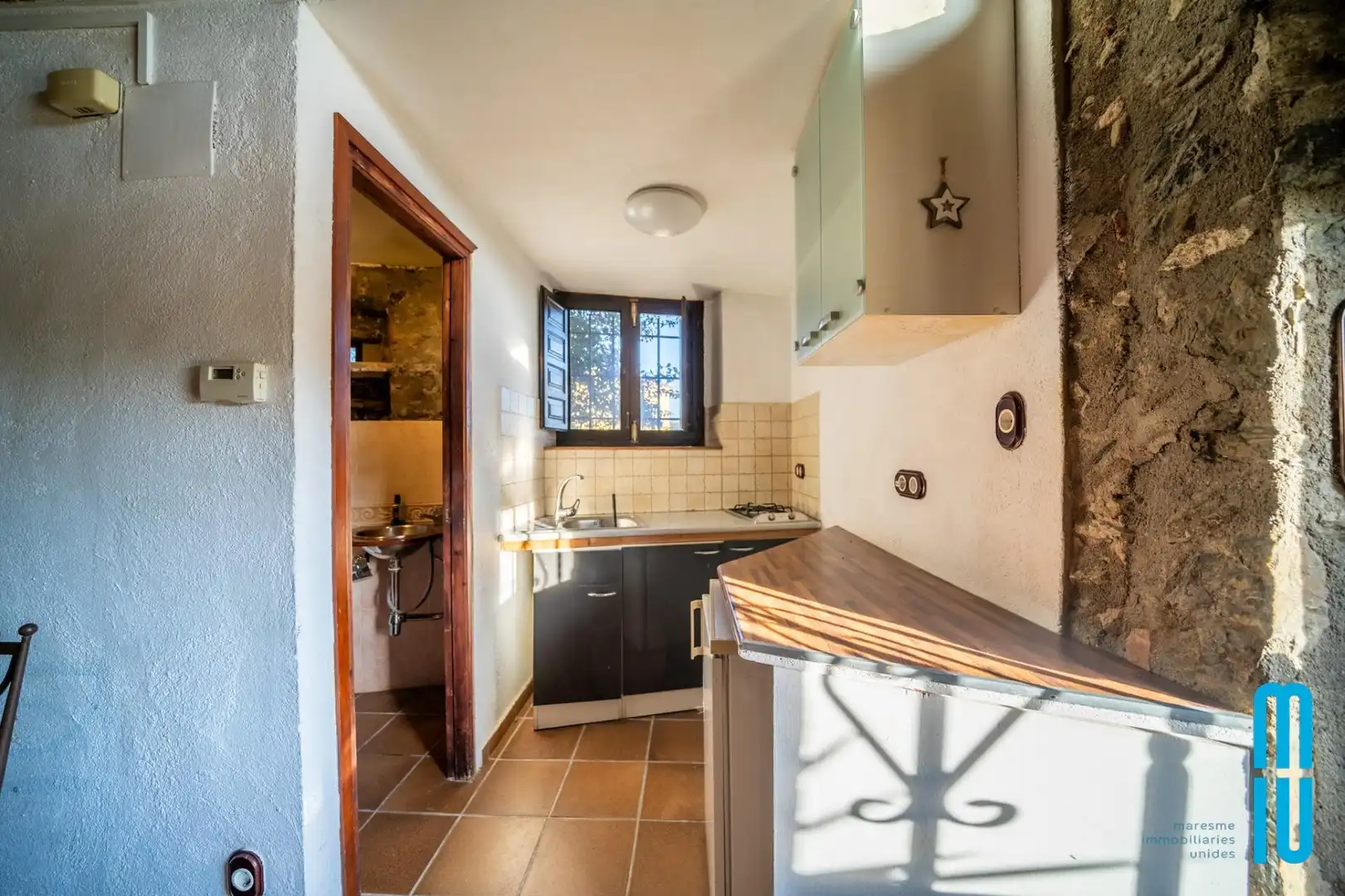 Küche von Country house zur Miete in Tordera mit Heizung, Privatgarten und Terrasse