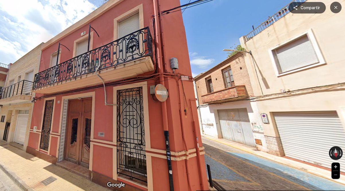 Vista exterior de Casa adosada en venda en Catarroja