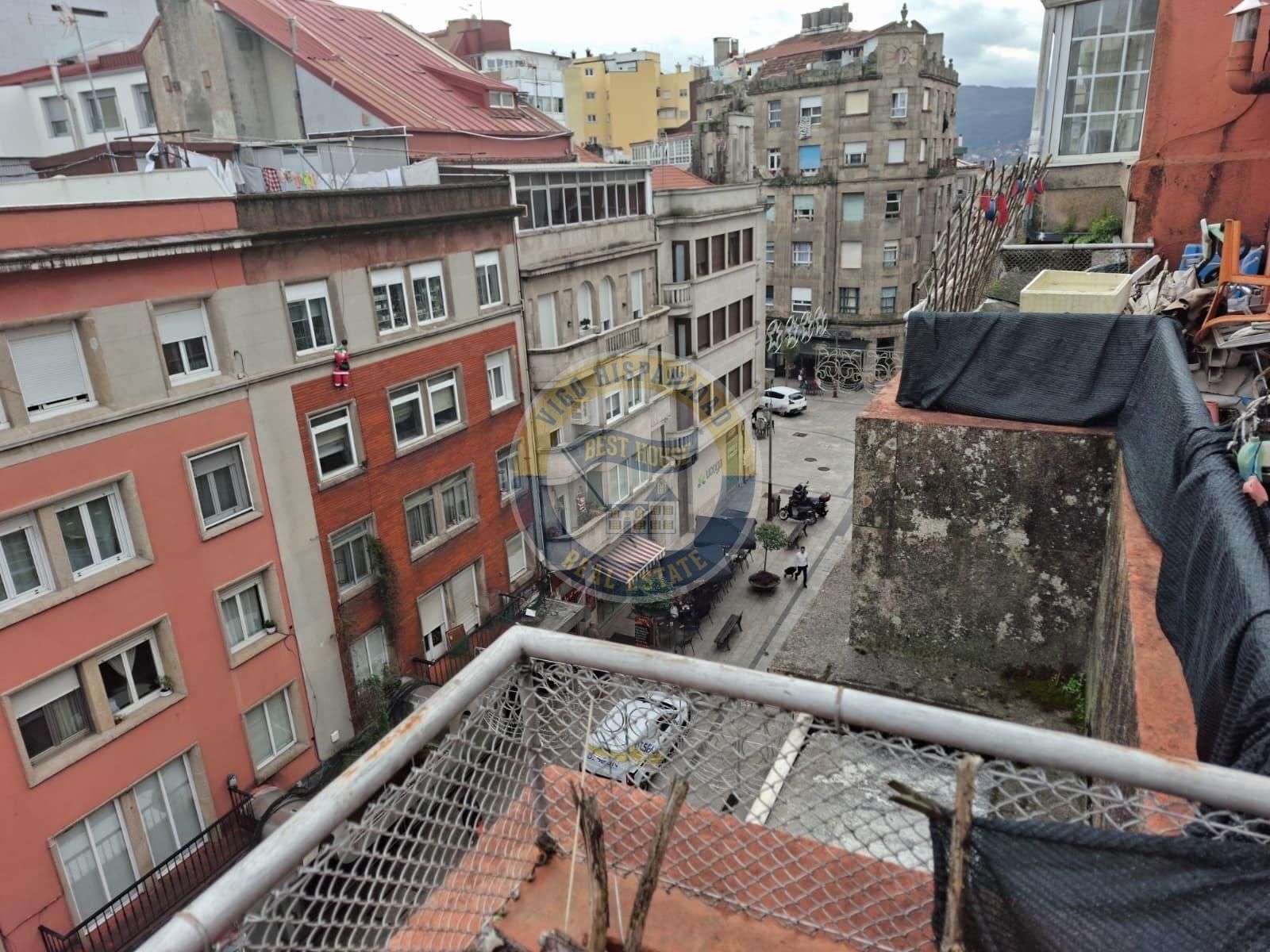 Exterior view of Attic for sale in Vigo   with Terrace