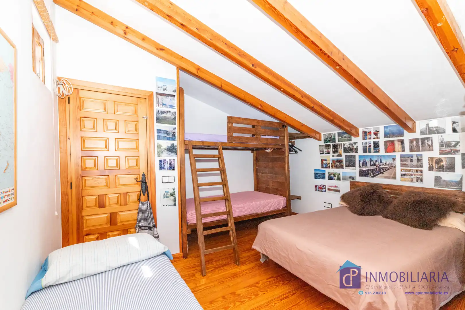 Habitación de Casa o chalet en venta en Quinto con Aire acondicionado, Calefacción y Jardín privado