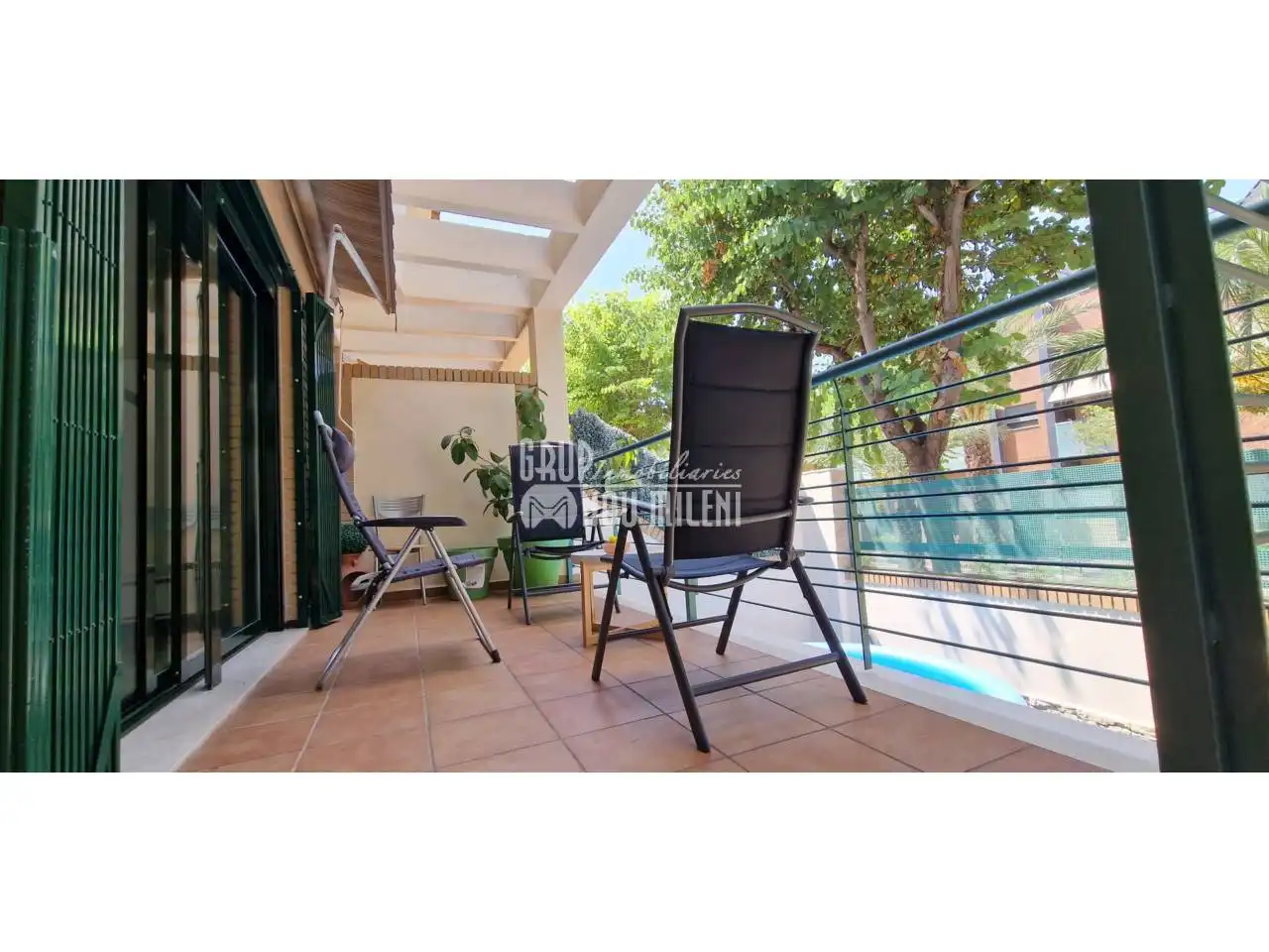 Terrasse von Einfamilien-Reihenhaus zur Miete in Picanya, Valencia