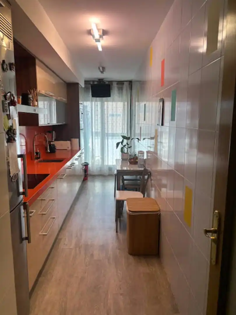 Küche von Wohnung zum Verkauf in Zaragoza mit Terrasse, Abstellraum und Möbliert