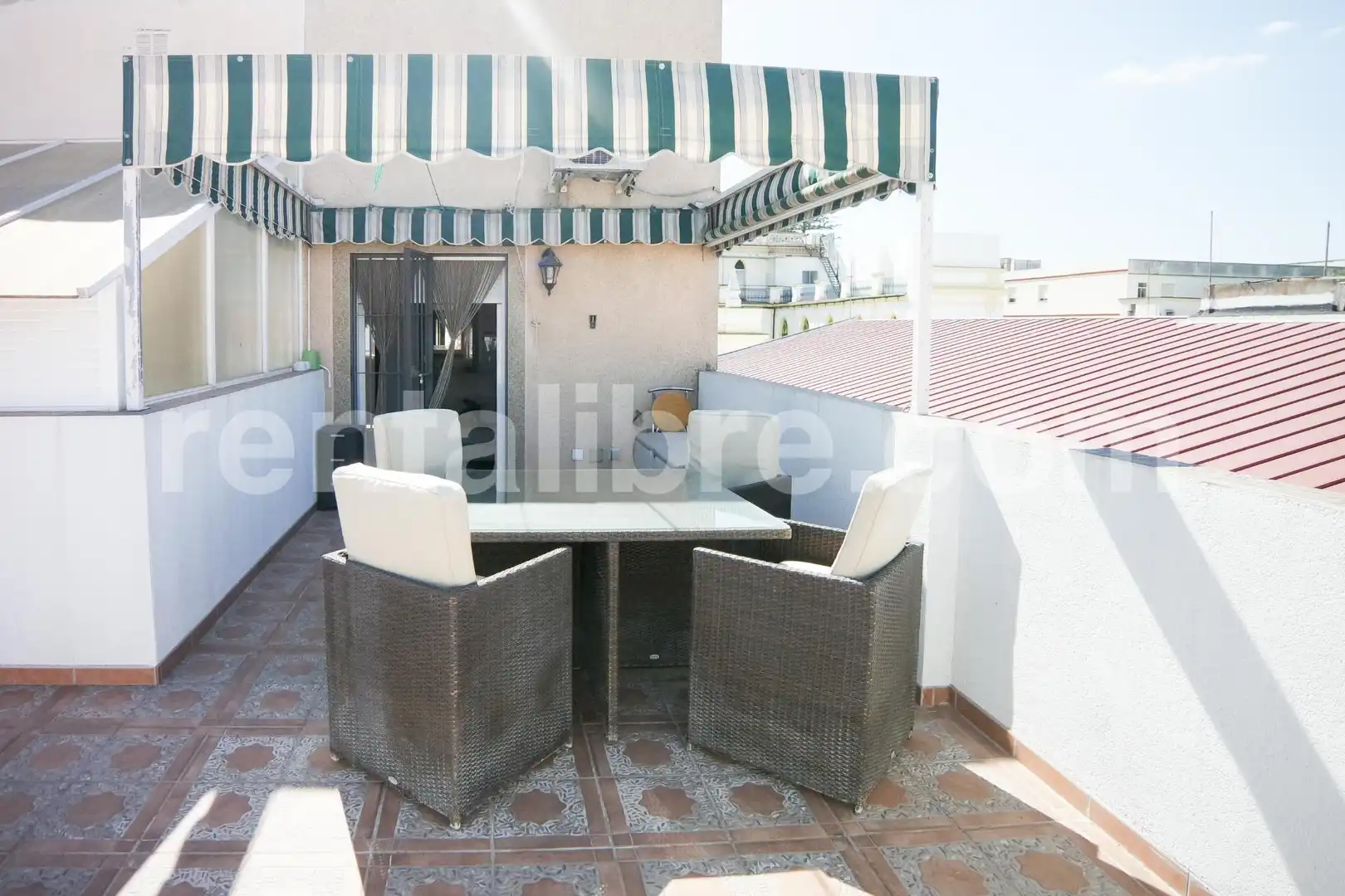 Terrace of Attic for sale in Jerez de la Frontera  with Air Conditioner, Terrace and Furnished