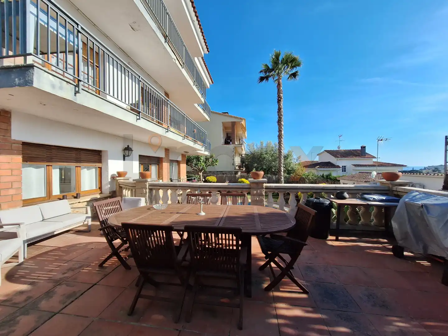 Terraza de Casa o chalet en venta en Arenys de Mar con Calefacción, Jardín privado y Parquet