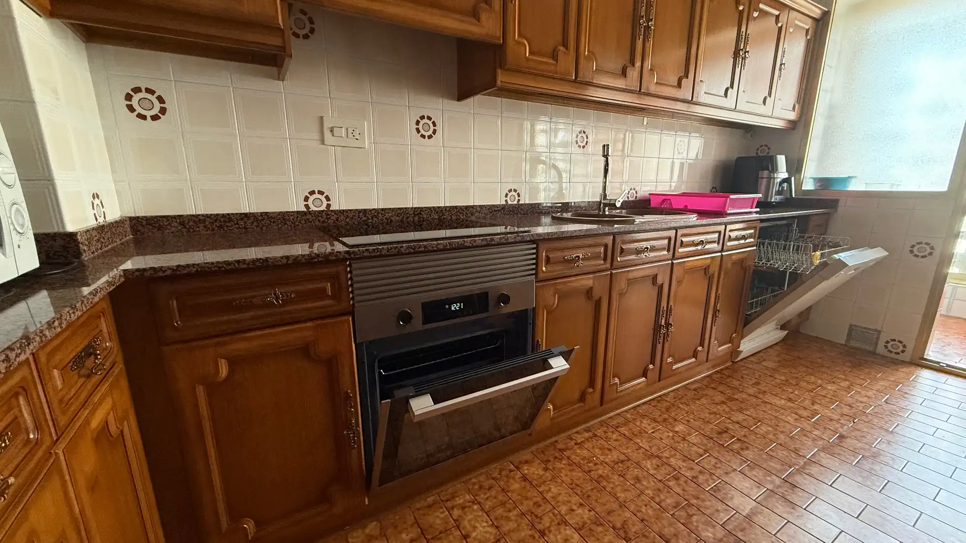 Cocina de Piso de alquiler en Albacete con Calefacción, Terraza y Amueblado