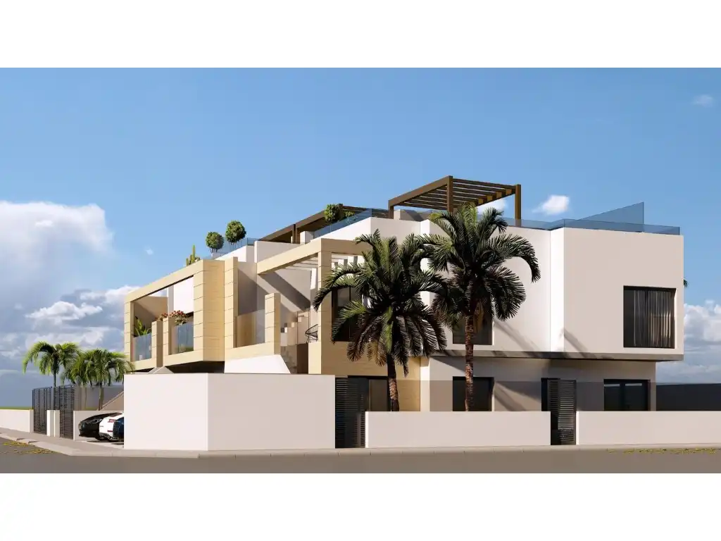 Vista exterior de Casa o chalet en venta en San Pedro del Pinatar con Aire acondicionado