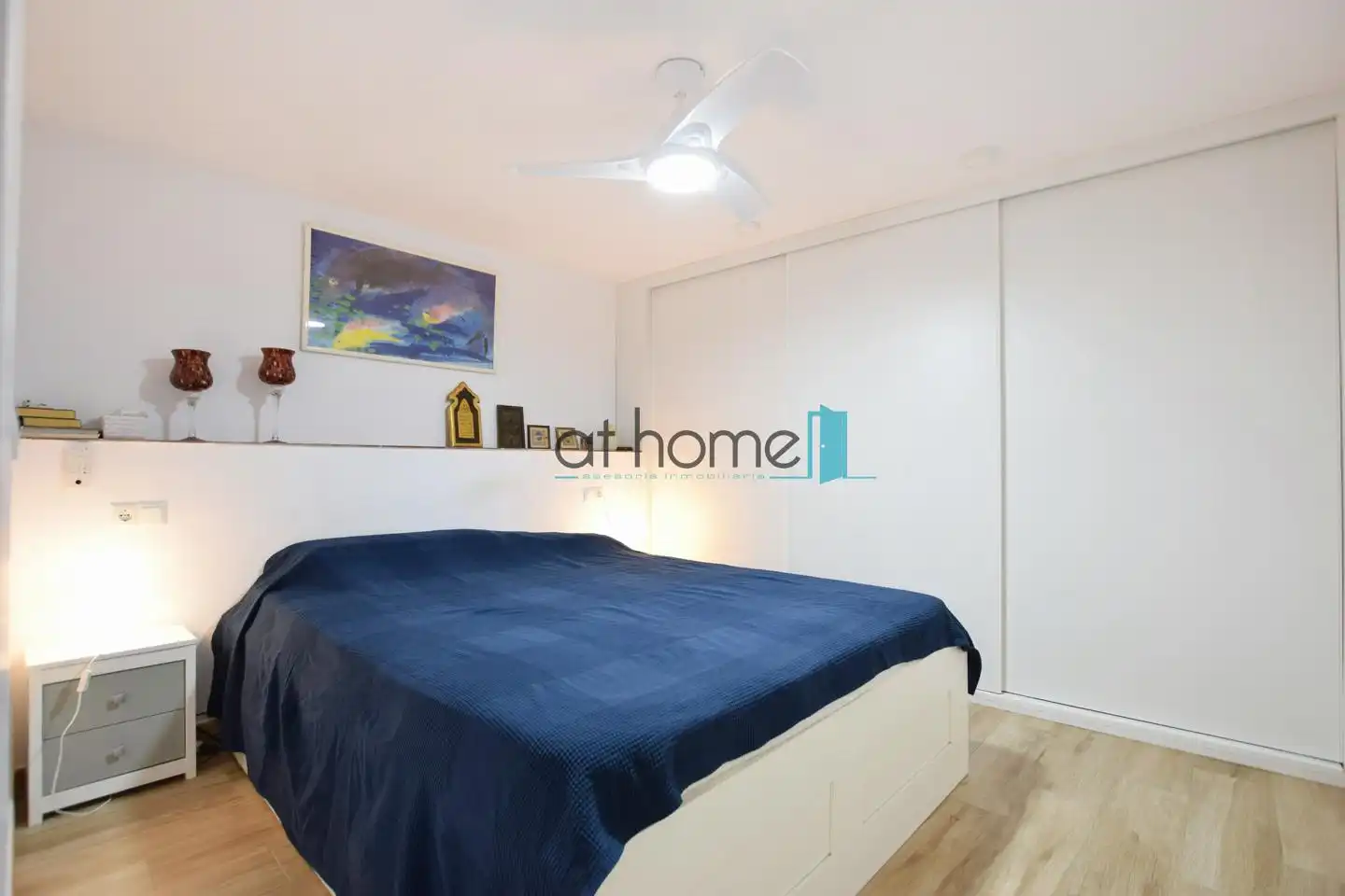 Schlafzimmer von Einfamilien-Reihenhaus zur Miete in Sagunto / Sagunt mit Klimaanlage, Parkett und Terrasse