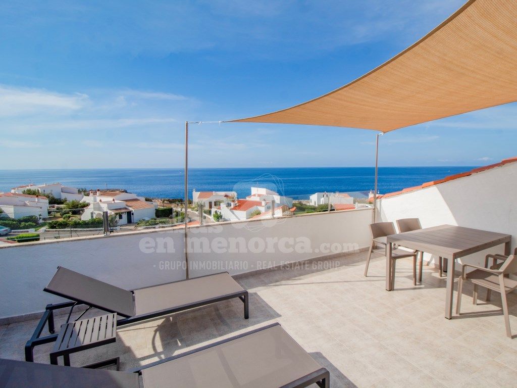 Terrassa de Apartament en venda en Sant Lluís amb Aire condicionat, Jardí privat i Terrassa