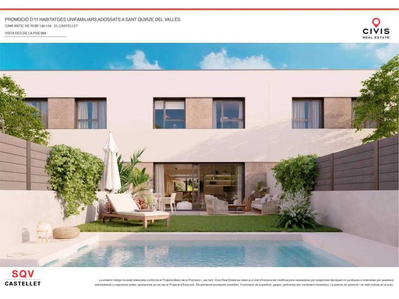 Terrassa de Casa o xalet en venda en Sant Quirze del Vallès amb Aire condicionat, Calefacció i Jardí privat
