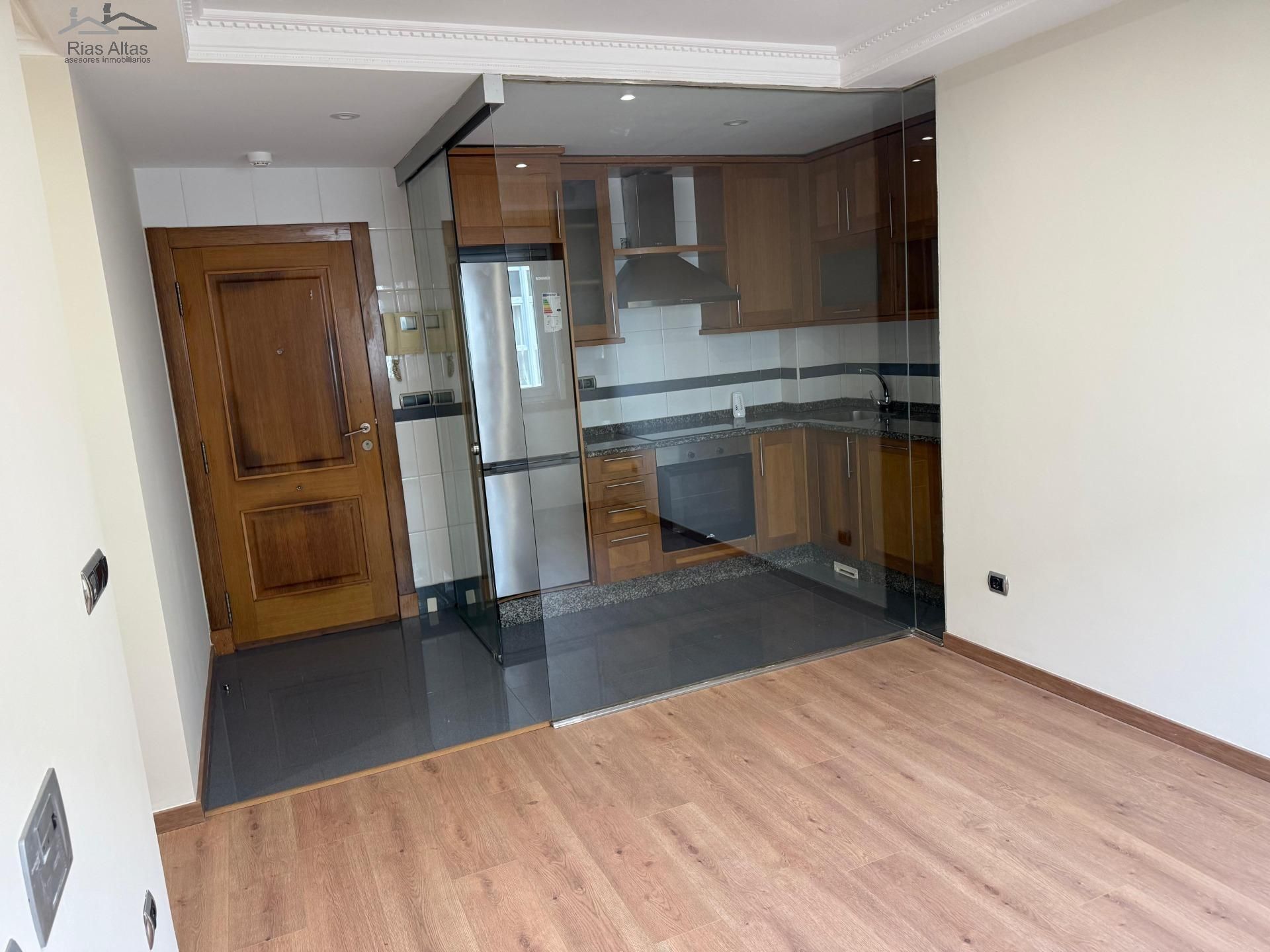 Kitchen of Flat for sale in Oleiros  with Storage room