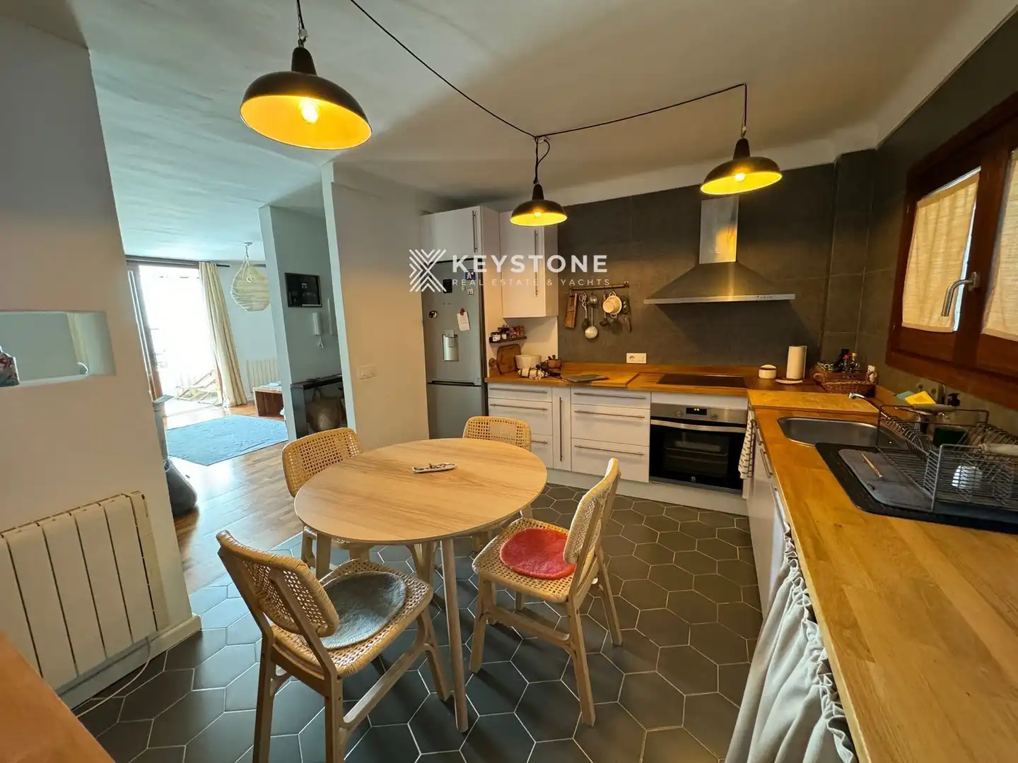 Küche von Wohnung zur Miete in Calvià mit Klimaanlage, Terrasse und Schwimmbad