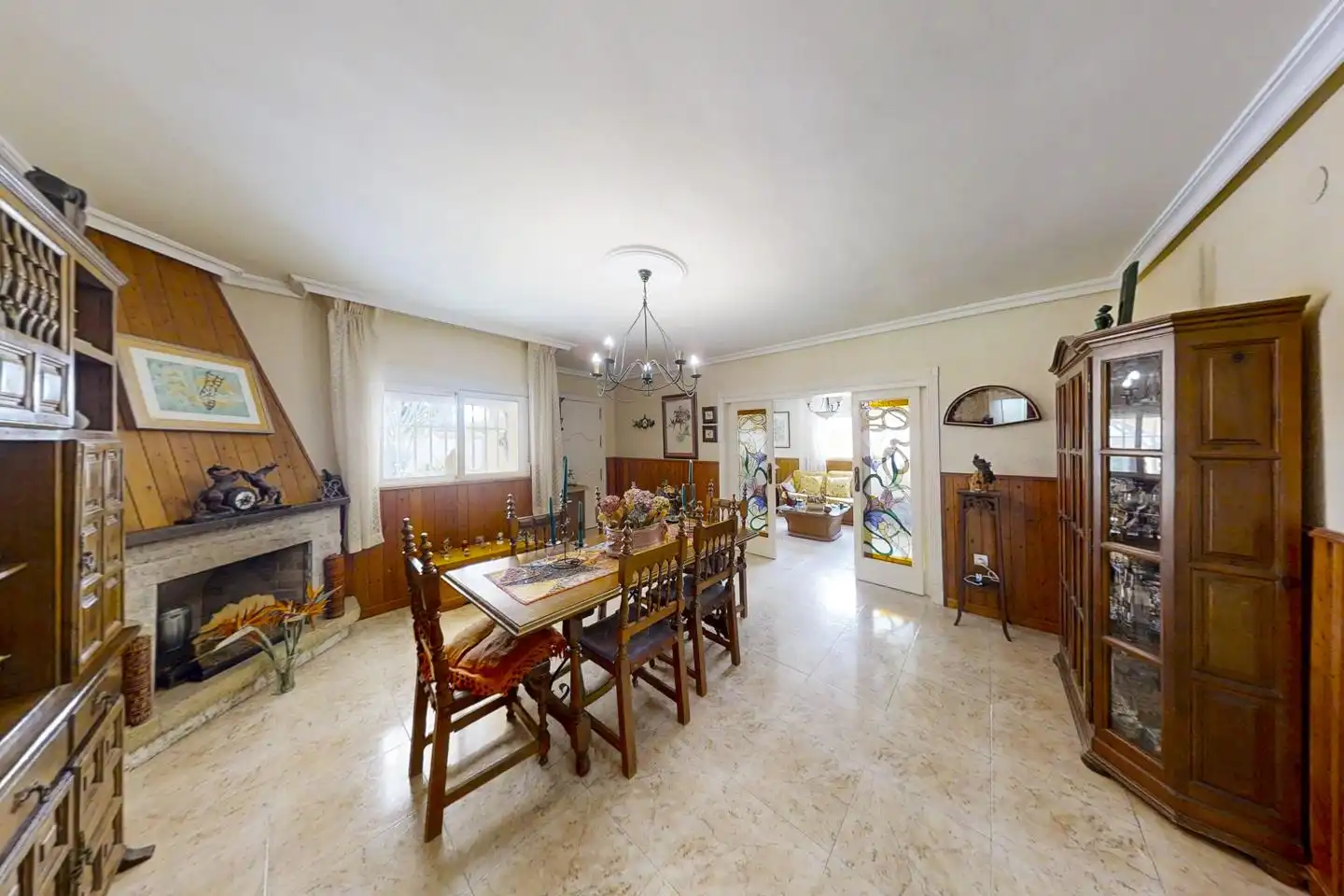 Comedor de Casa o chalet en venta en Almería con Aire acondicionado, Jardín privado y Terraza