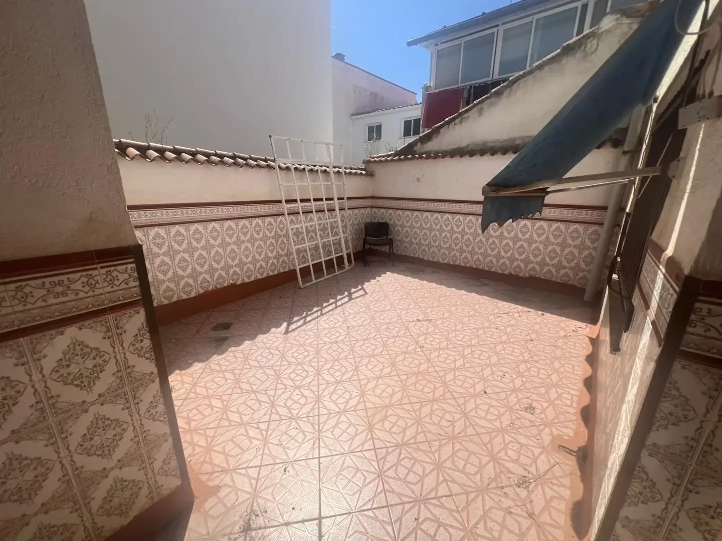 Terrace of Flat for sale in Almadén  with Heating, Terrace and Furnished