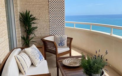 Terrace of Apartment to rent in El Campello  with Air Conditioner