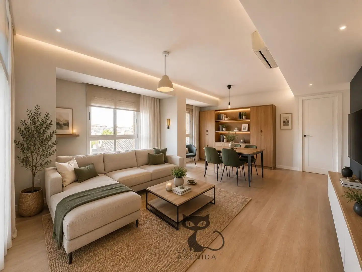 Living room of Flat for sale in Massanassa  with Air Conditioner and Balcony