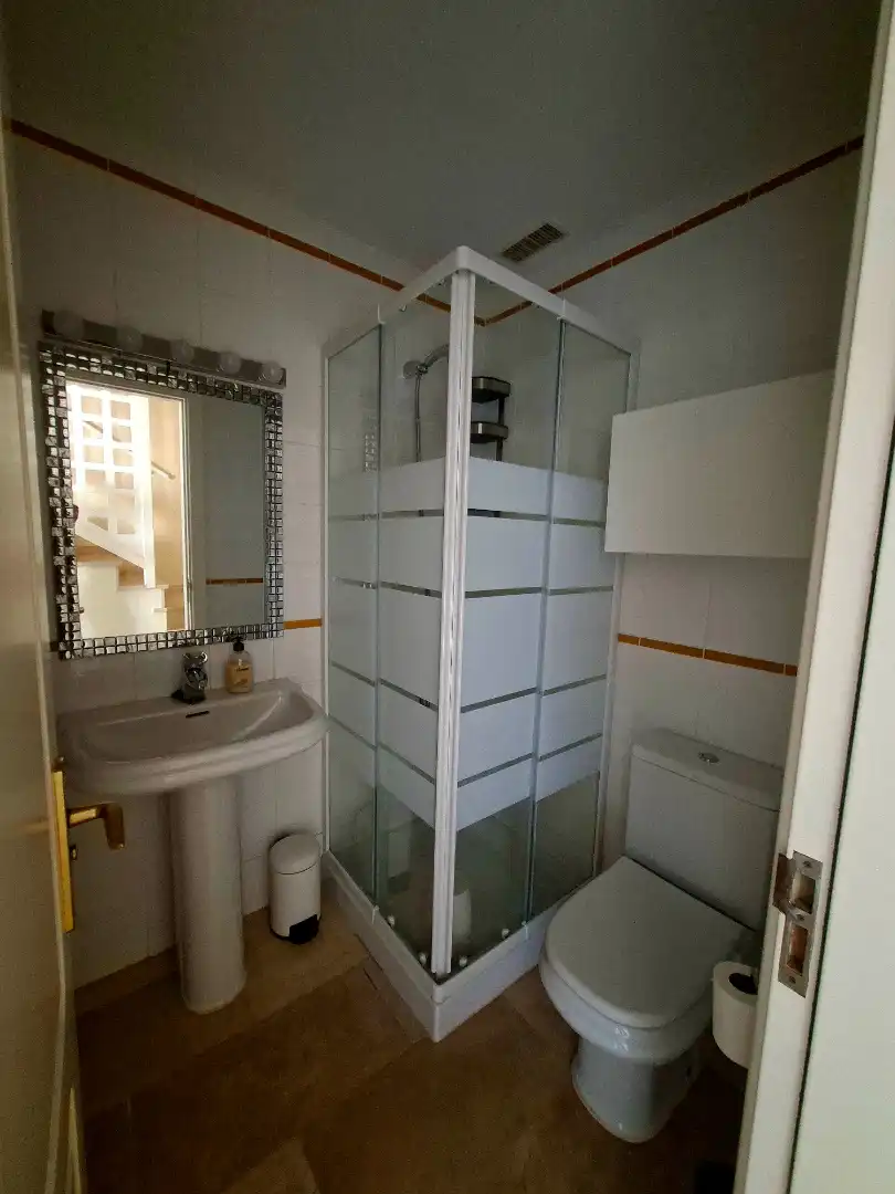 Bathroom of Duplexes for rent in Mogán  with Community pool