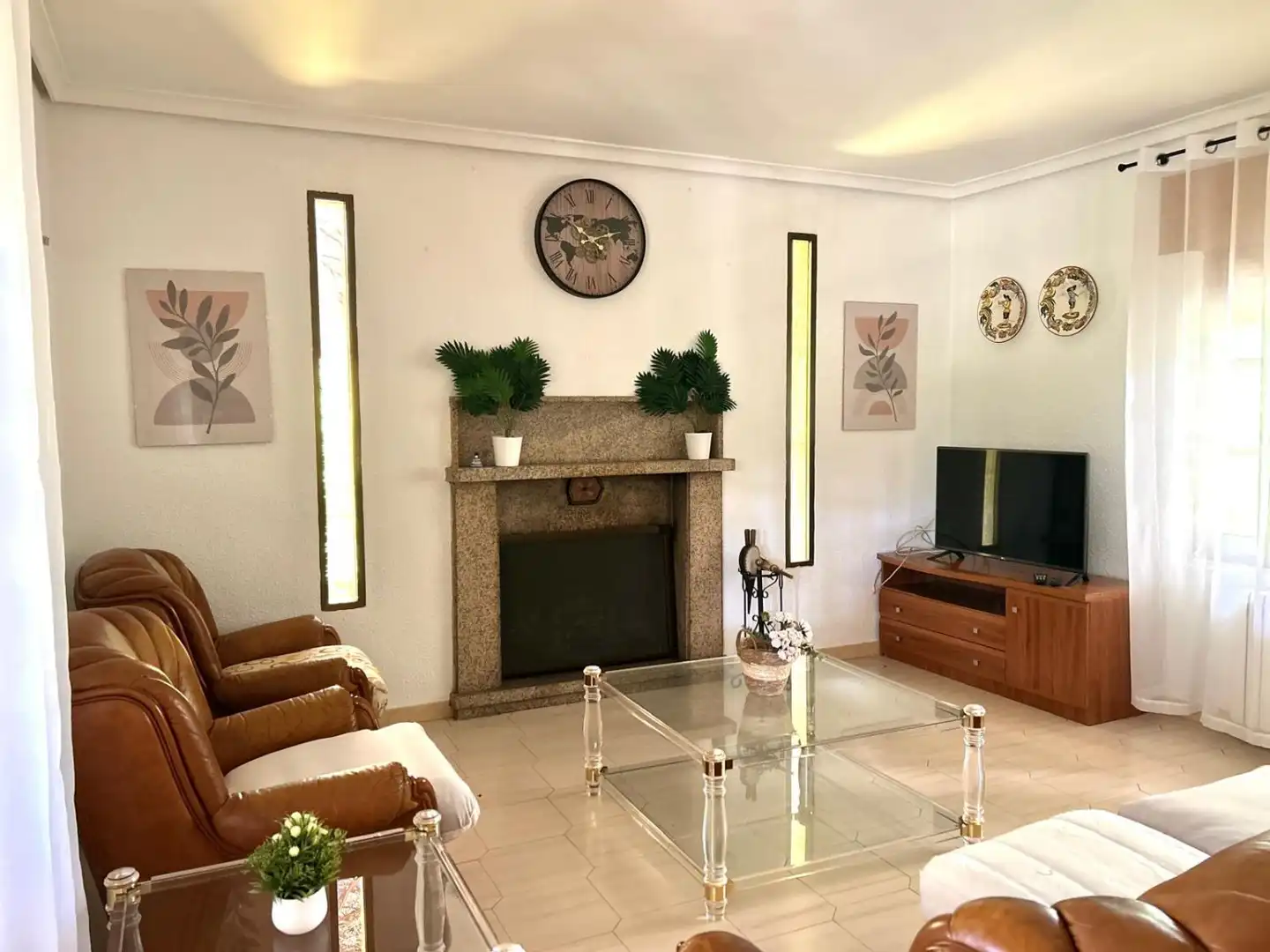 Living room of Houses for sale in  Albacete Capital  with Air Conditioner, Heating and Storage room