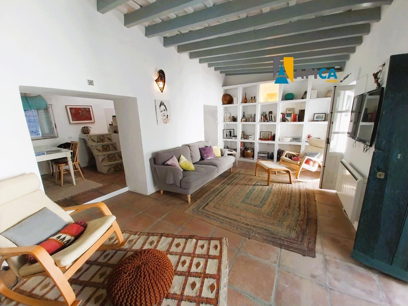 Living room of Duplex for sale in Vejer de la Frontera  with Heating, Terrace and Storage room