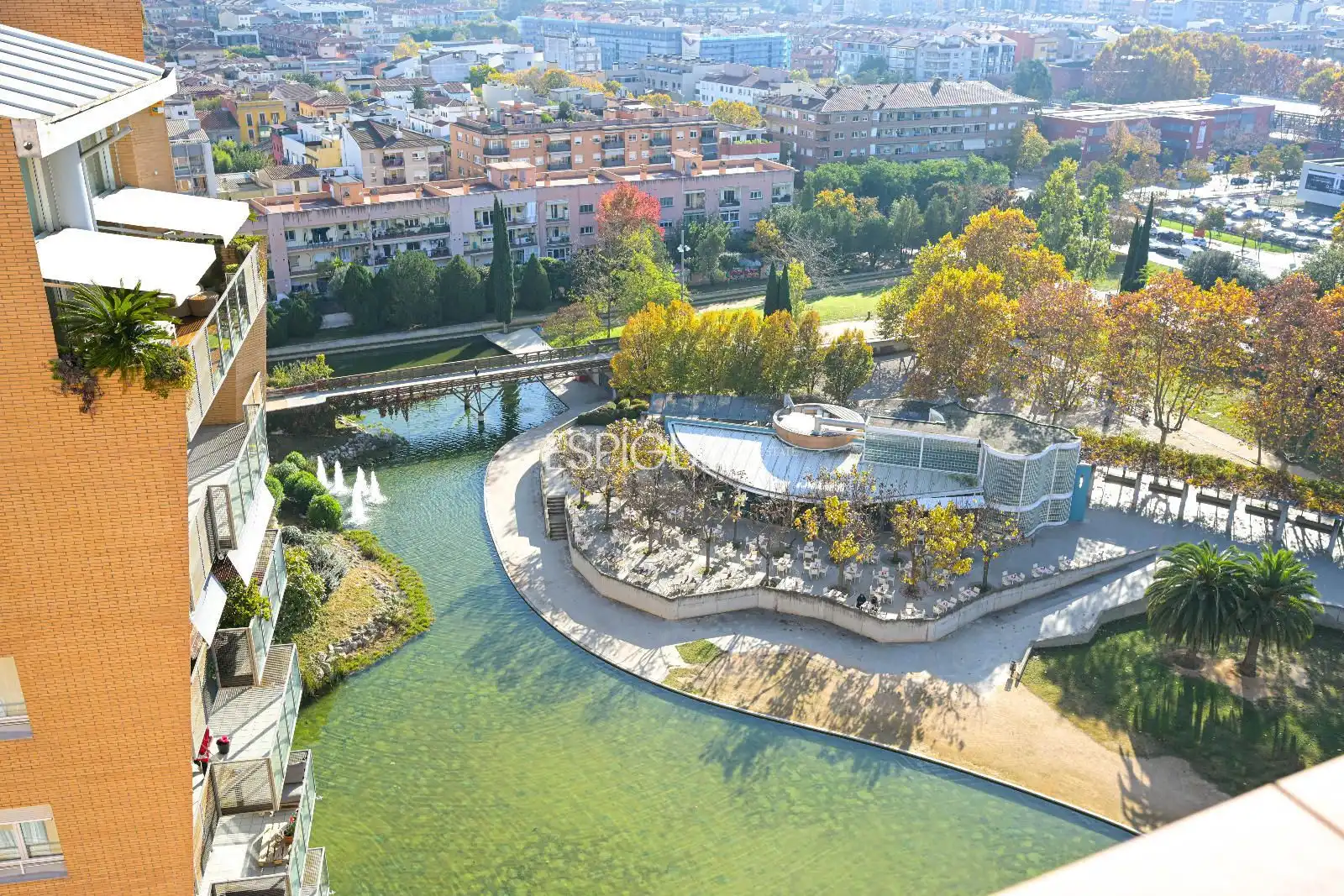 Exterior view of Attic for sale in Girona  with Air Conditioner, Heating and Terrace