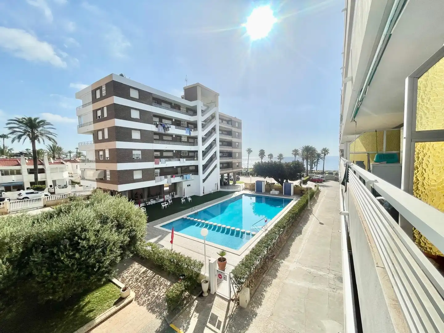 Swimming pool of Apartments for rent in Torrevieja  with Air Conditioner, Heating and Terrace