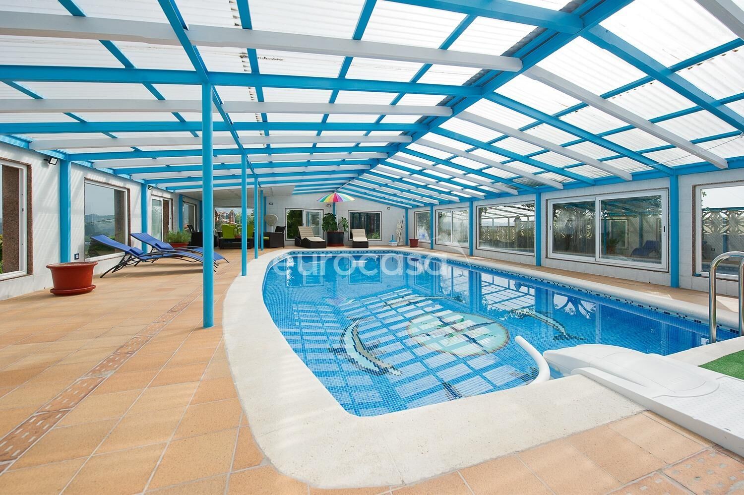 Swimming pool of House or chalet for sale in Miengo  with Private garden, Terrace and Storage room