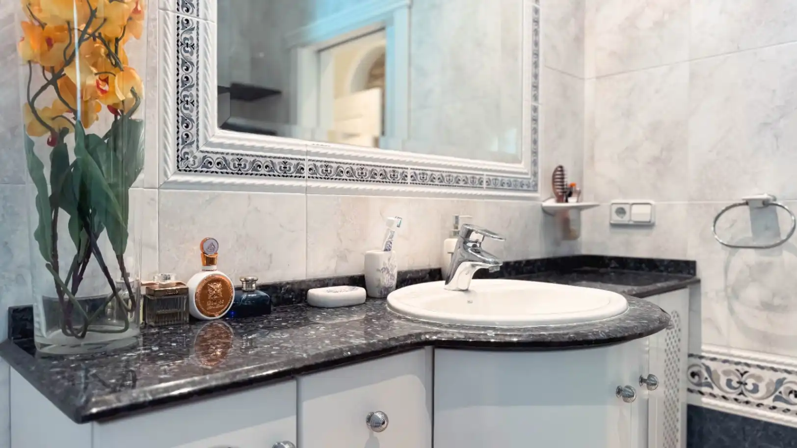 Baño de Casa o chalet en venta en Moraira con Aire acondicionado, Calefacción y Jardín privado