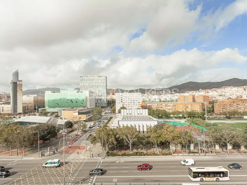 Außenansicht von Dachboden zum Verkauf in Barcelona mit Klimaanlage, Heizung und Terrasse