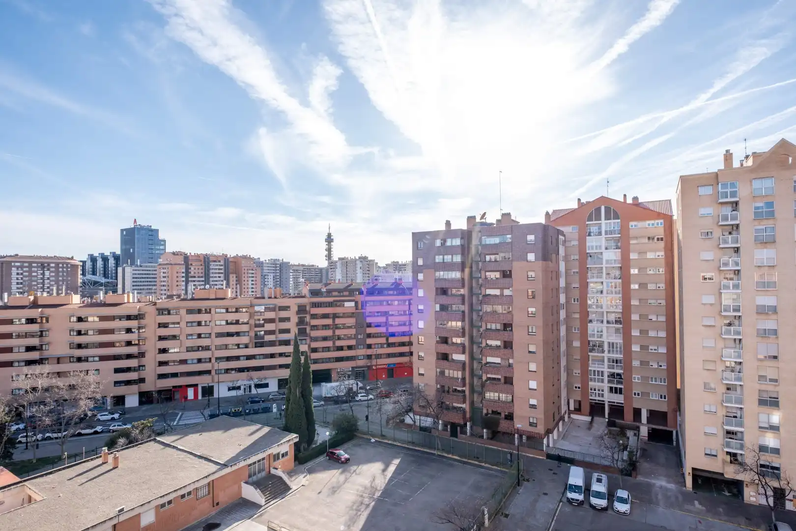 Exterior view of Flat for sale in Zaragoza  with Heating, Terrace and Storage room