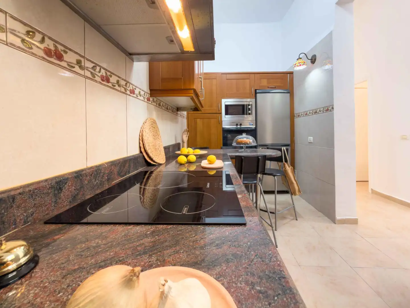 Küche von Wohnung zum Verkauf in Santa Cruz de Tenerife mit Klimaanlage und Möbliert