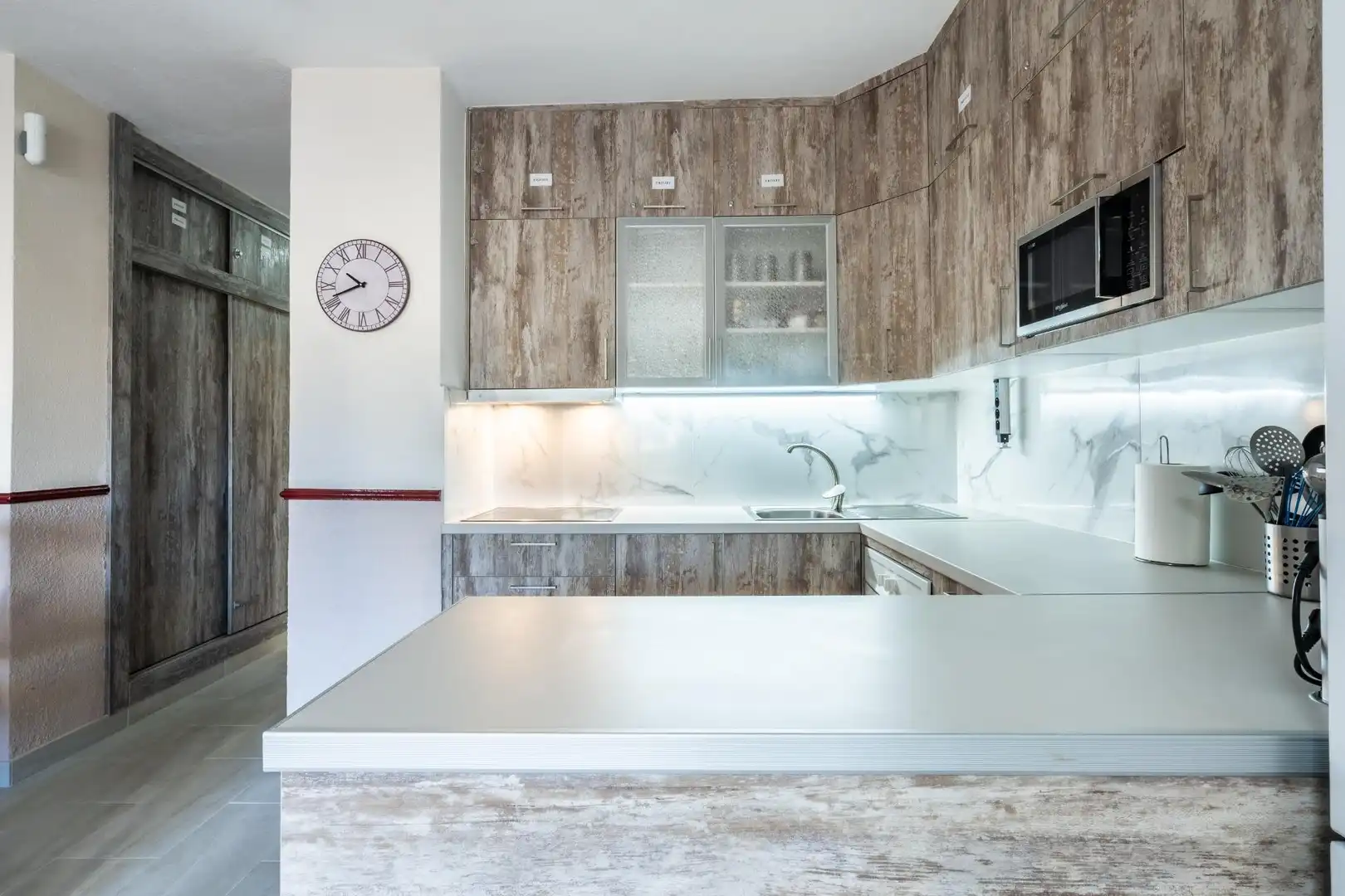 Küche von Wohnung zum Verkauf in Adeje mit Terrasse, Balkon und Gemeinschaftspool