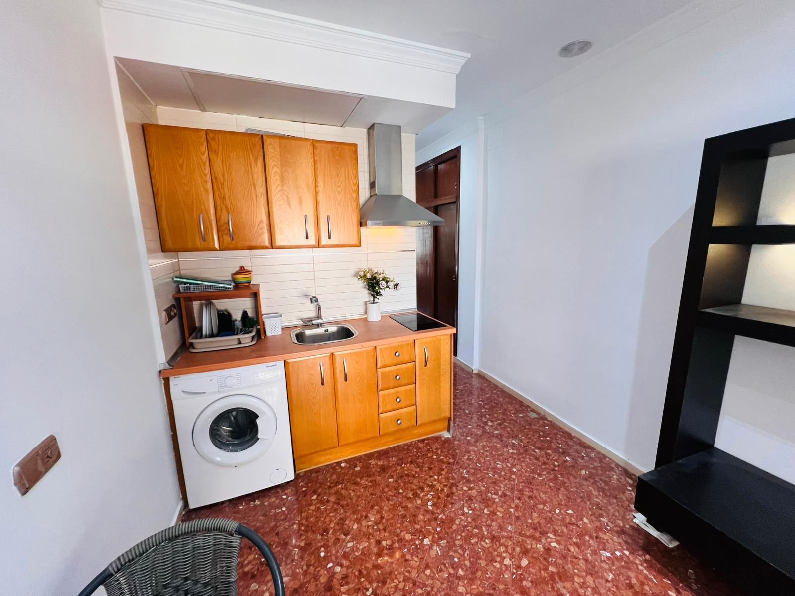 Kitchen of Flat for sale in Málaga Capital  with Air Conditioner, Furnished and Community pool