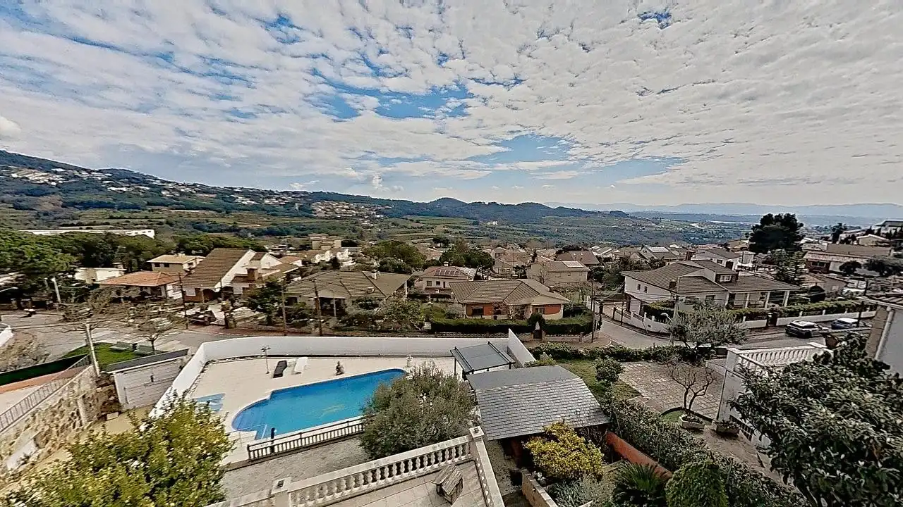 Piscina de Casa o chalet en venta en Caldes de Montbui con Aire acondicionado, Calefacción y Jardín privado
