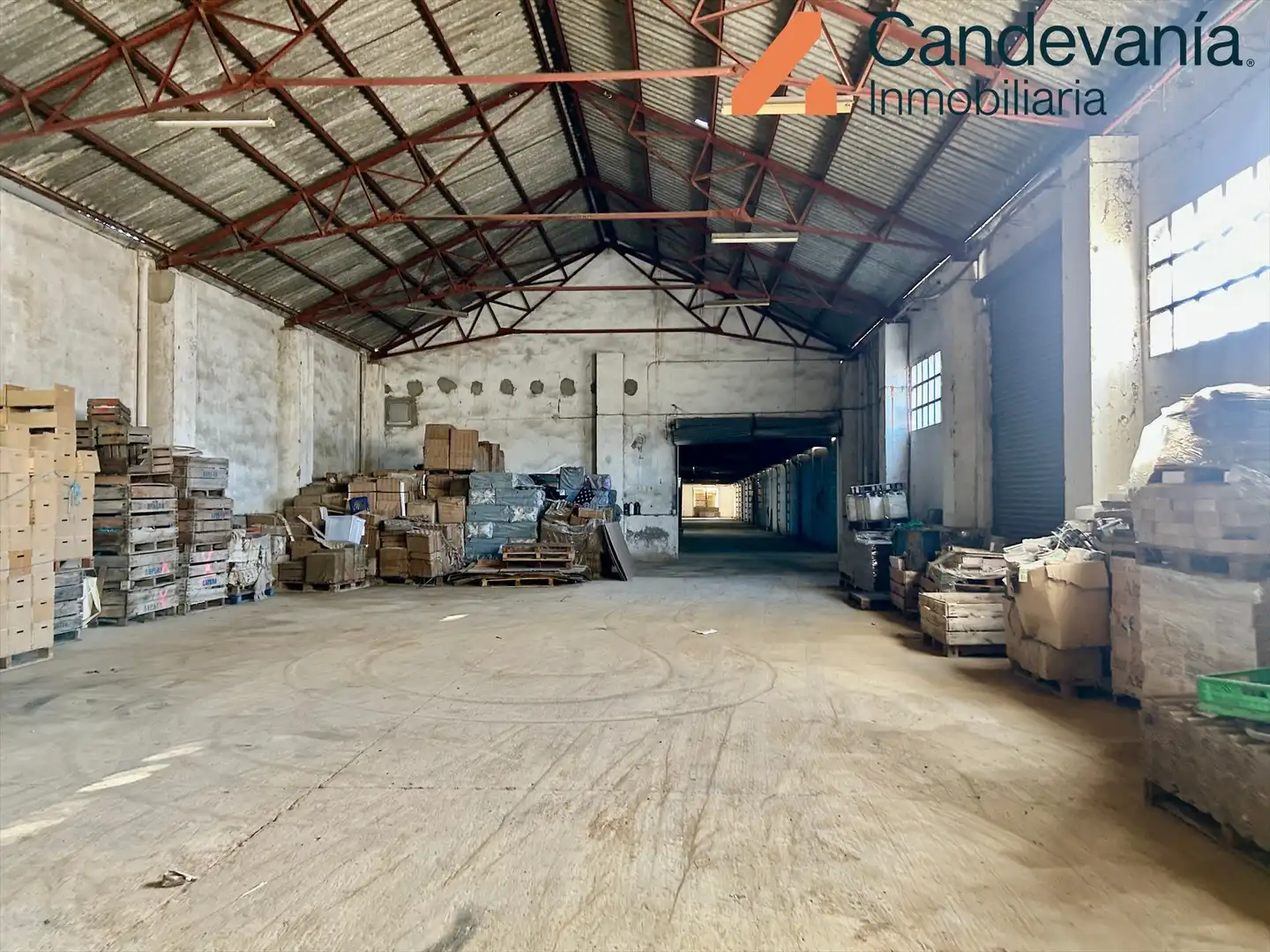 Vista exterior de Nave industrial en venta en Zuera