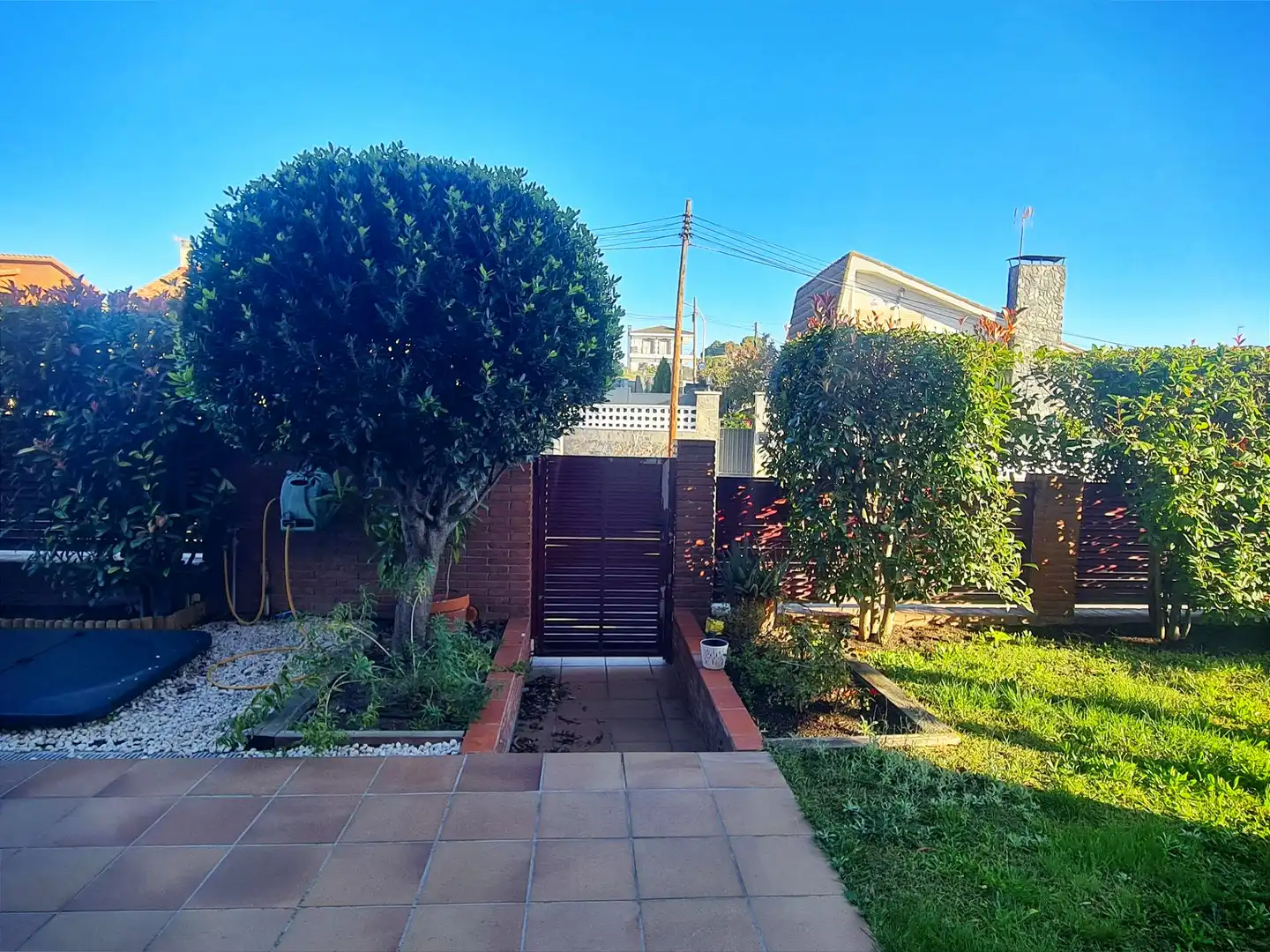 Jardín de Casa adosada en venta en Lliçà de Vall con Aire acondicionado, Calefacción y Jardín privado