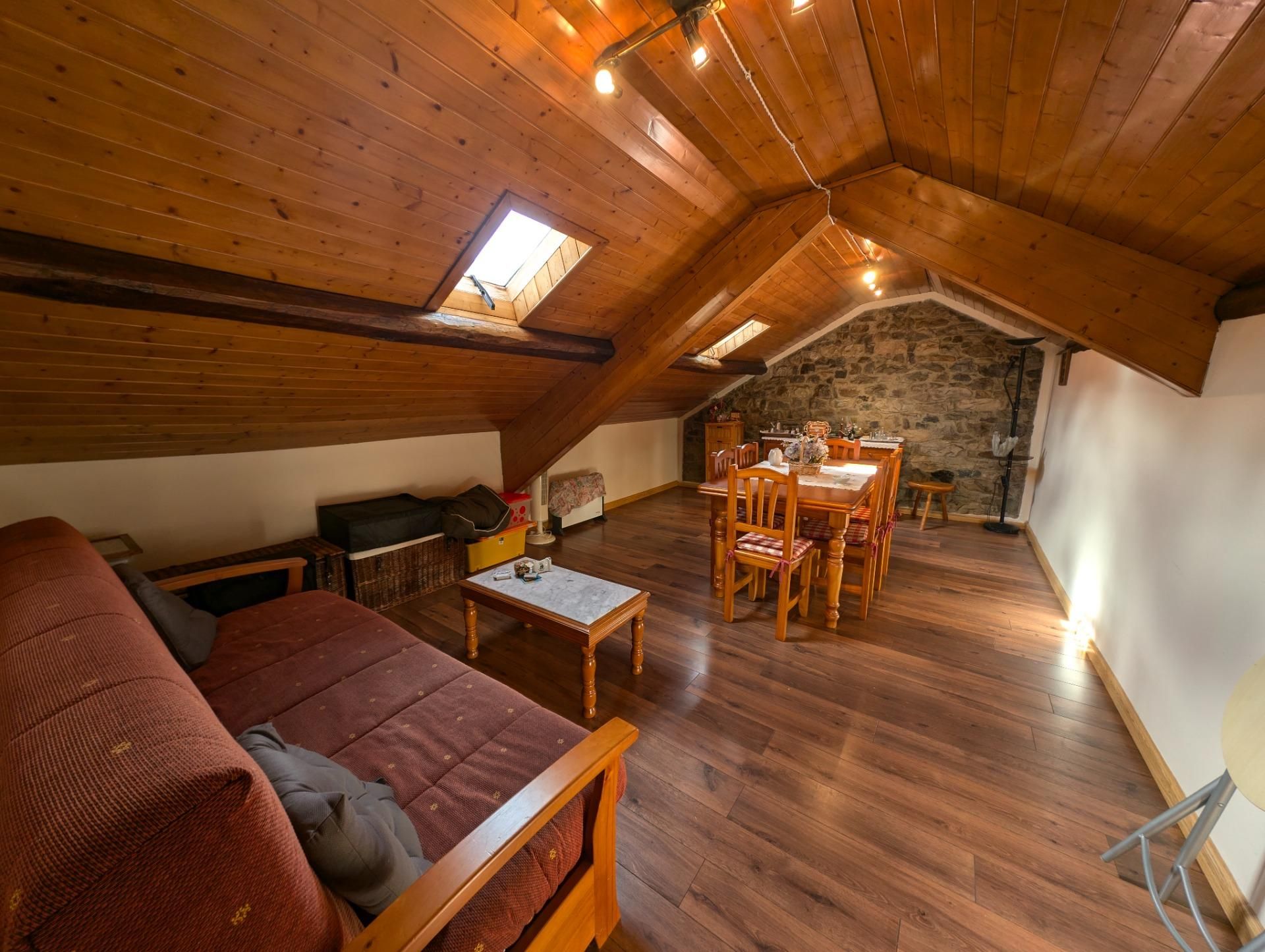 Living room of Duplex for sale in Aller  with Heating, Terrace and Balcony