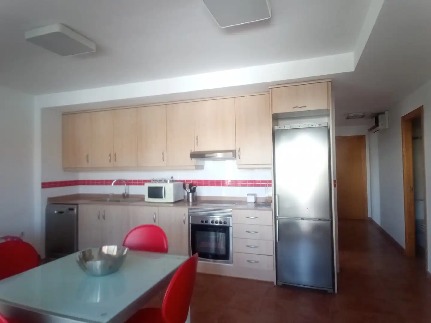 Cocina de Apartamento en venta en Moncofa con Terraza y Amueblado
