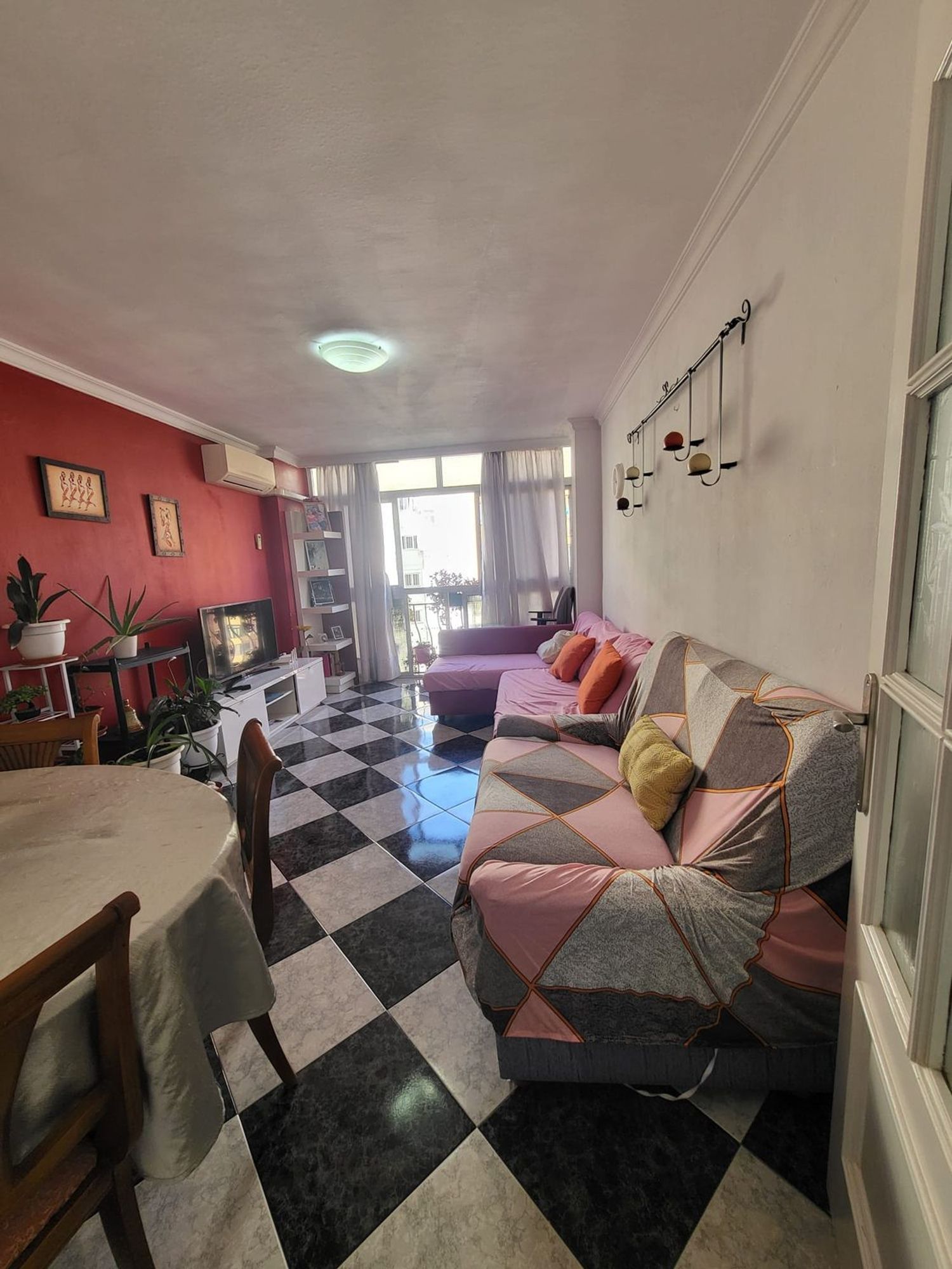 Sala de estar de Piso en venta en Málaga Capital con Aire acondicionado