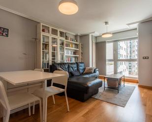 Living room of Flat for sale in A Coruña Capital   with Heating, Terrace and Storage room