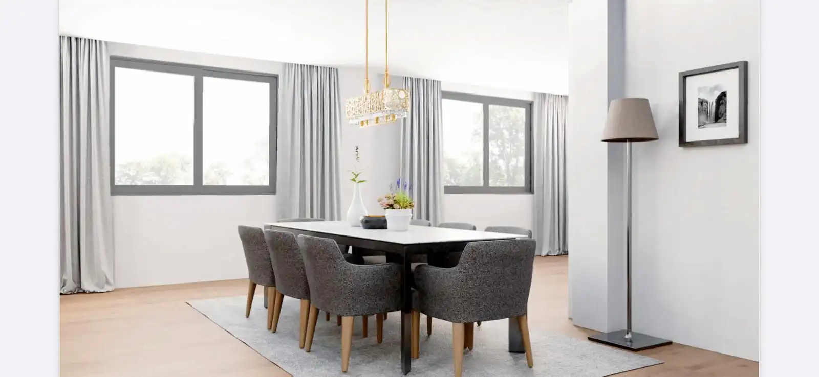 Comedor de Casa o chalet en venta en Alhaurín de la Torre con Aire acondicionado, Calefacción y Jardín privado