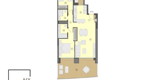 Foto 3 de Apartamento en venta en Playa Poniente, Benidorm